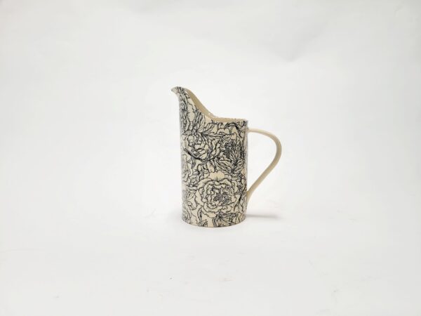 Pitcher With Black Peony - Image 2